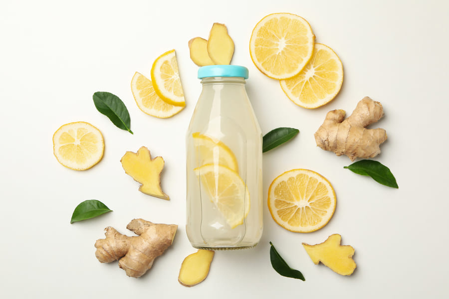 Как пить воду с имбирем и лимоном