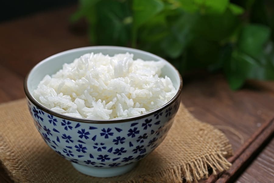 пиала с рисом